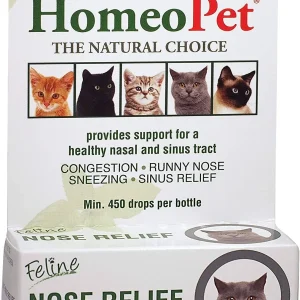 HomeoPet Feline Nose Relief Cat First Aid Care - 15 ml