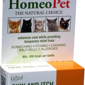 HomeoPet Skin & Itch Relief Cat and Dog First Aid Care - 15 ml