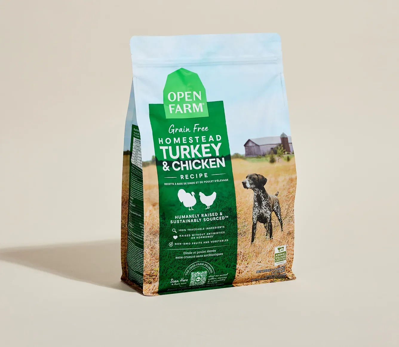 Homestead Turkey & Chicken Grain-Free Dog Kibble - Image 2