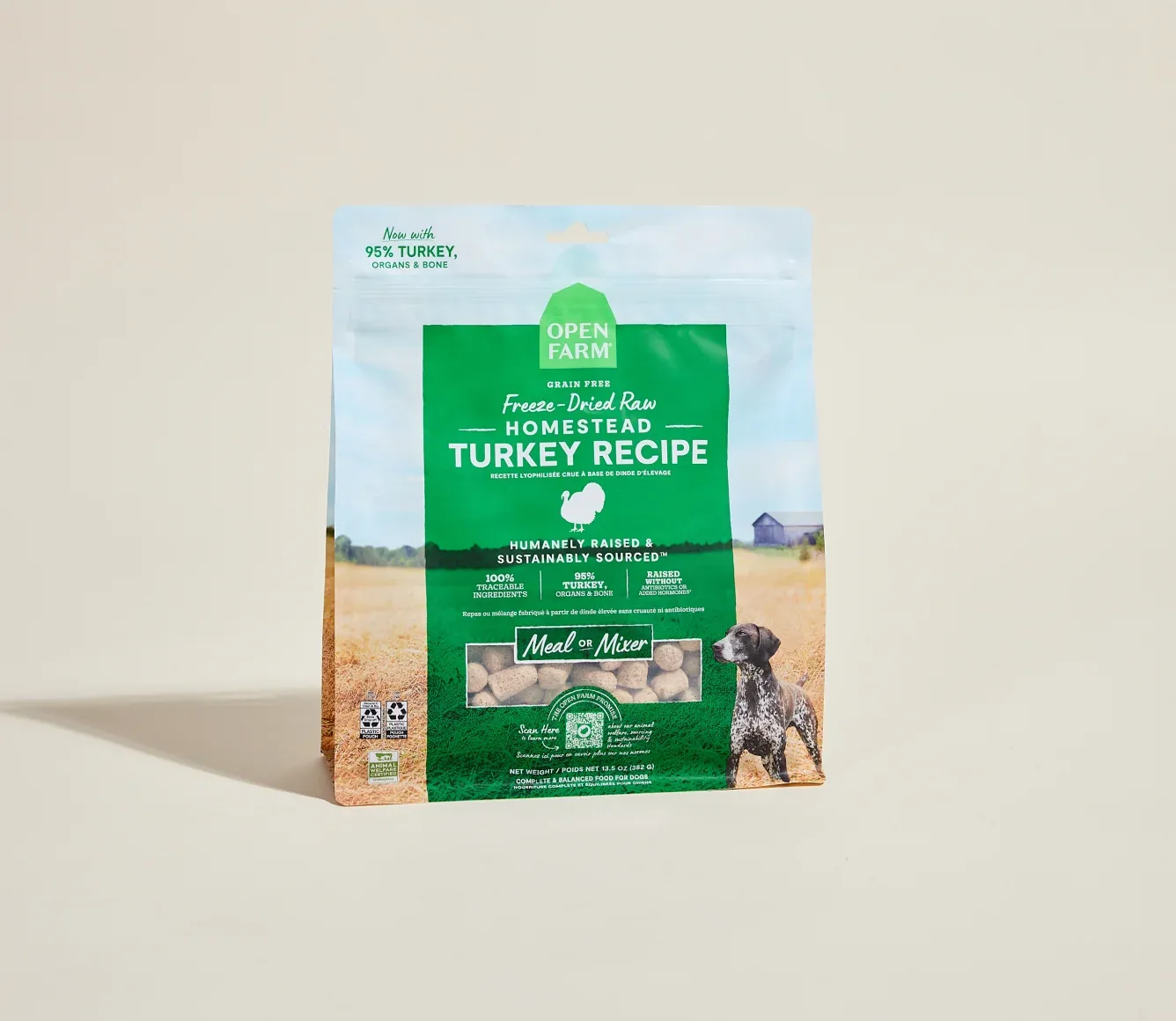 Homestead Turkey Freeze Dried Raw Morsels for Dogs - Image 2