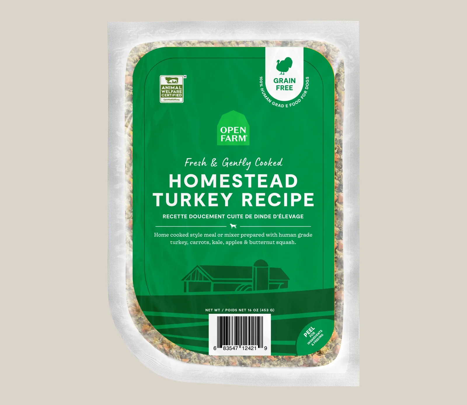 Homestead Turkey Grain-Free Freshly Crafted Dog Food - Image 2