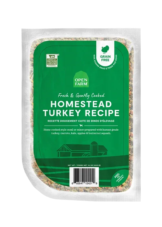 Homestead Turkey Grain-Free Freshly Crafted Dog Food