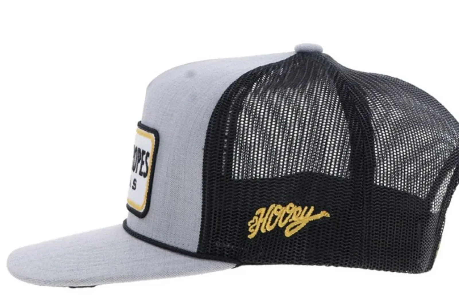 Hooey Cactus Ropes Grey & Charcoal Trucker Cap - Image 2