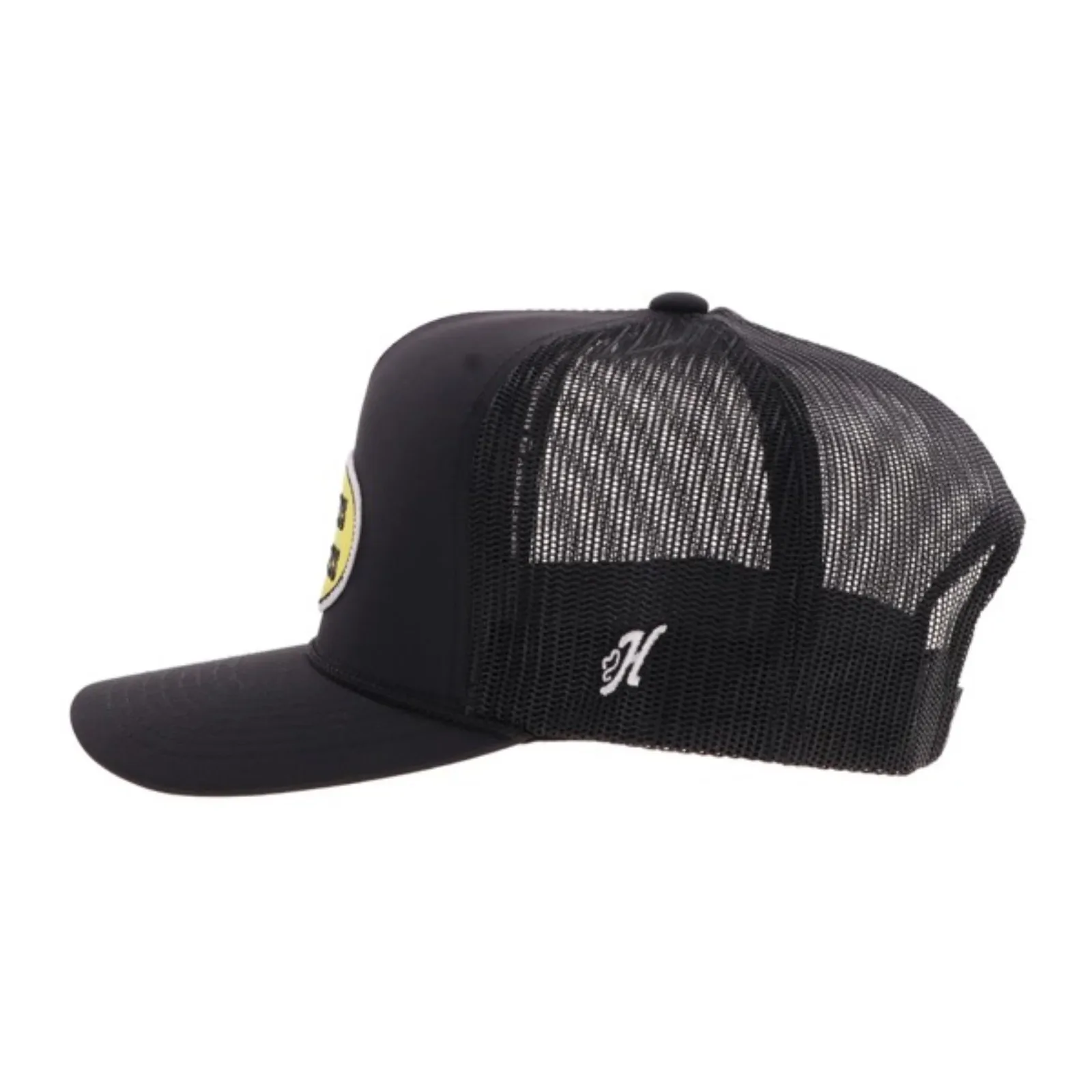 Hooey Cactus Ropes Trucker Black Cap - Image 2