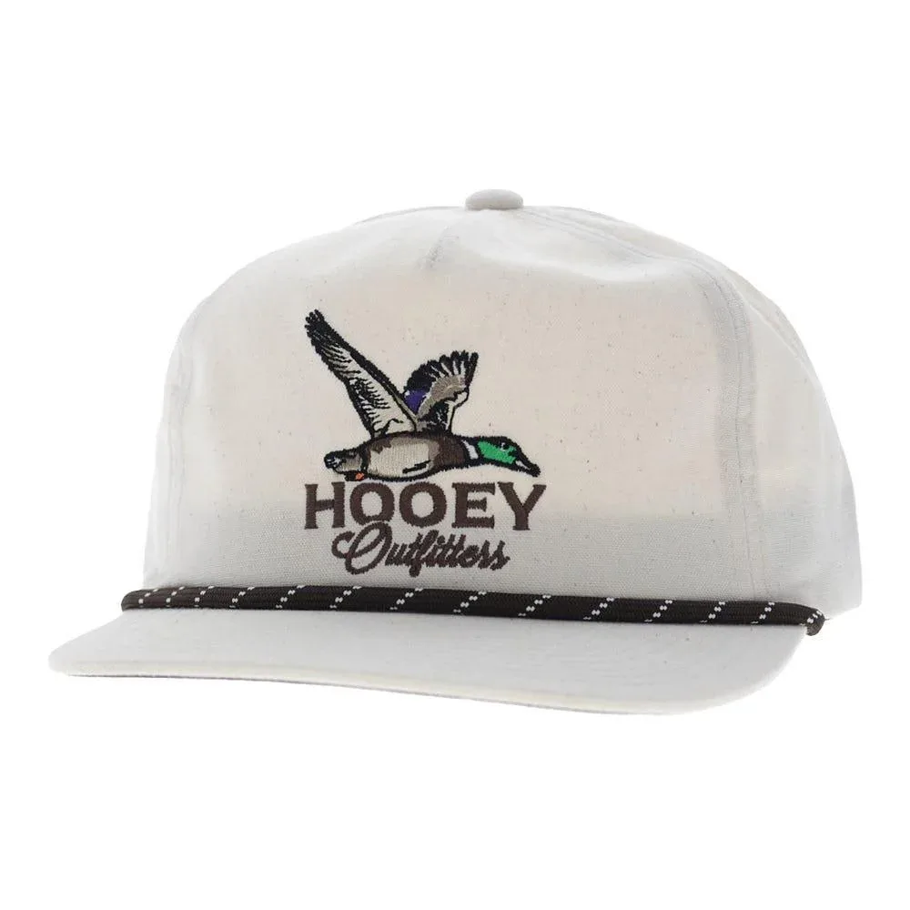 Hooey Cream Mallard Outfitters Cap