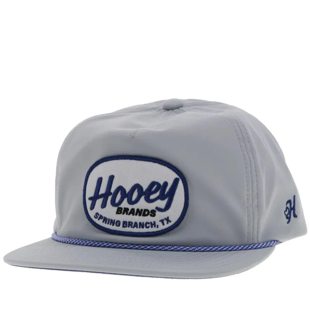 Hooey Local Grey 5-Panel w/ Patch and Rope Hat