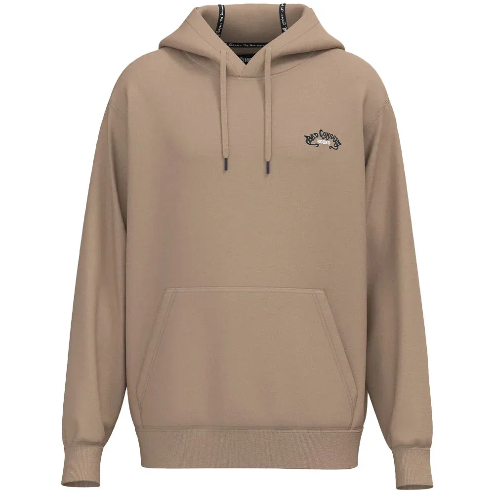 Hooey Mens Bad Company Tan Hoodie - Image 2