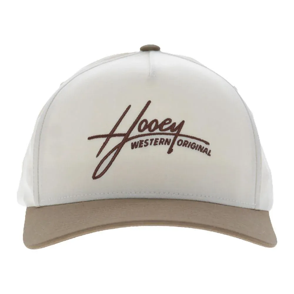 Hooey Men's Cream Mark Out Trucker Cap