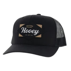 Hooey Men's Diamond Black Trucker Cap