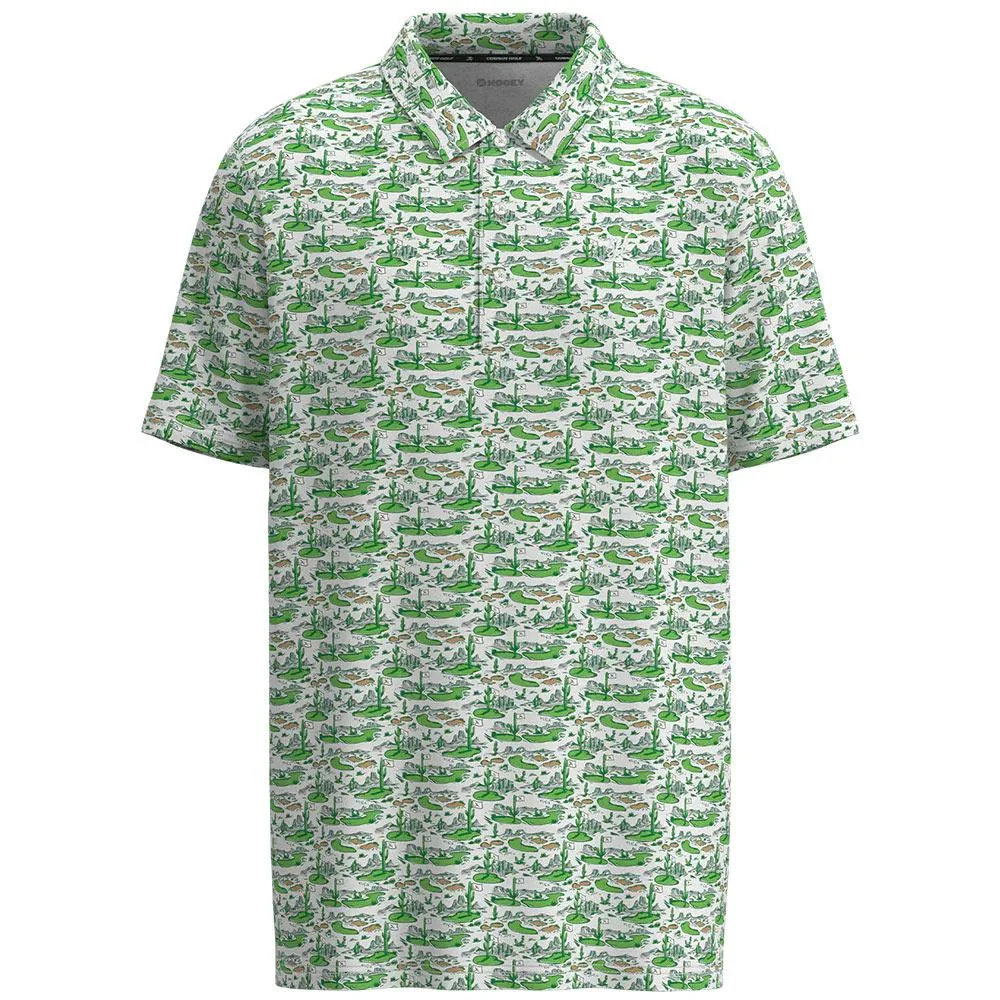 Hooey Men's Weekender Green Polo