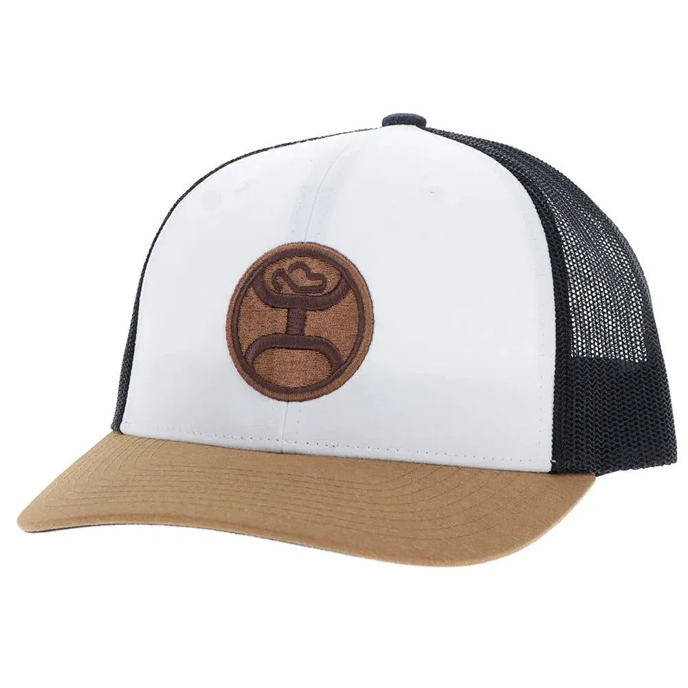 Hooey Men's White 3 Tone Primo Cap