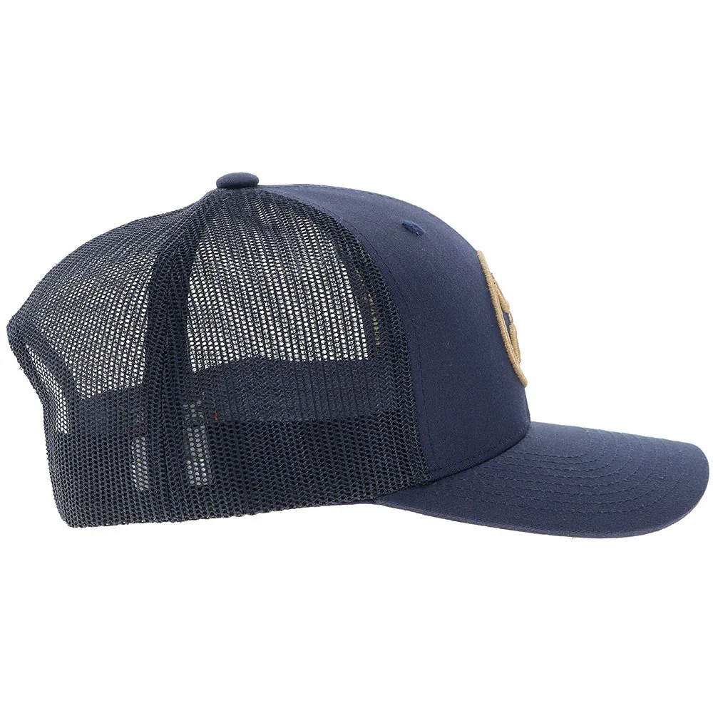 Hooey O-Classic Navy Mustard Logo Cap - Image 2