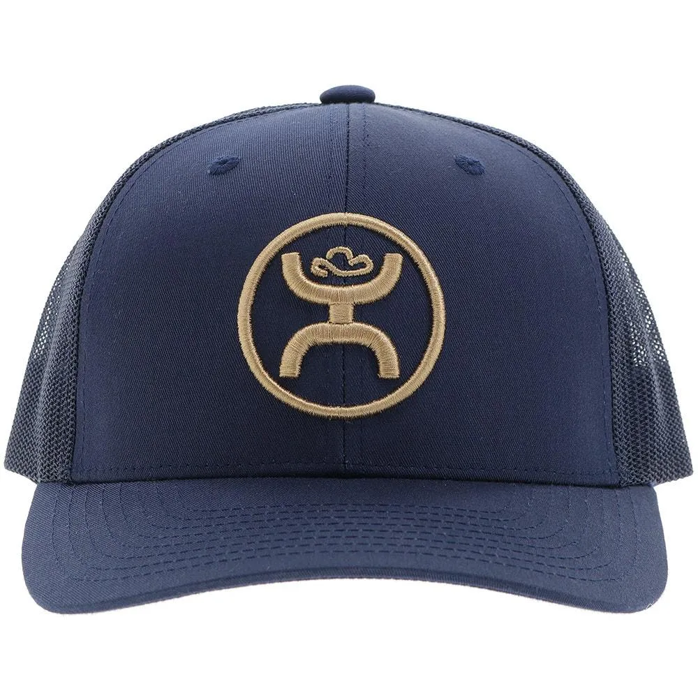 Hooey O-Classic Navy Mustard Logo Cap