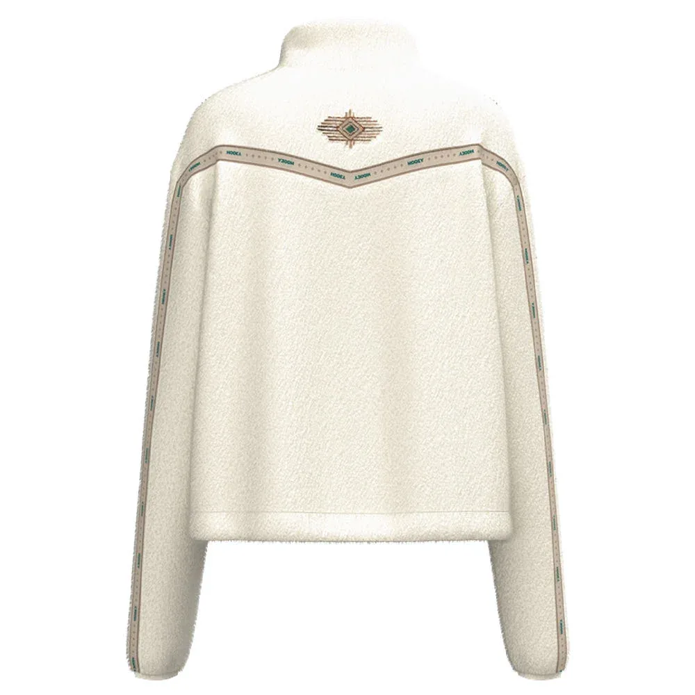 Hooey Women's Cream Aztec Fleece Pullover - Image 2