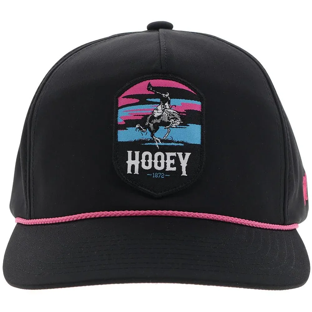 Hooey Youth Cheyenne Pink and Black Cap