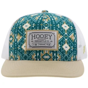 Hooey Youth Doc Teal Aztec Trucker Cap