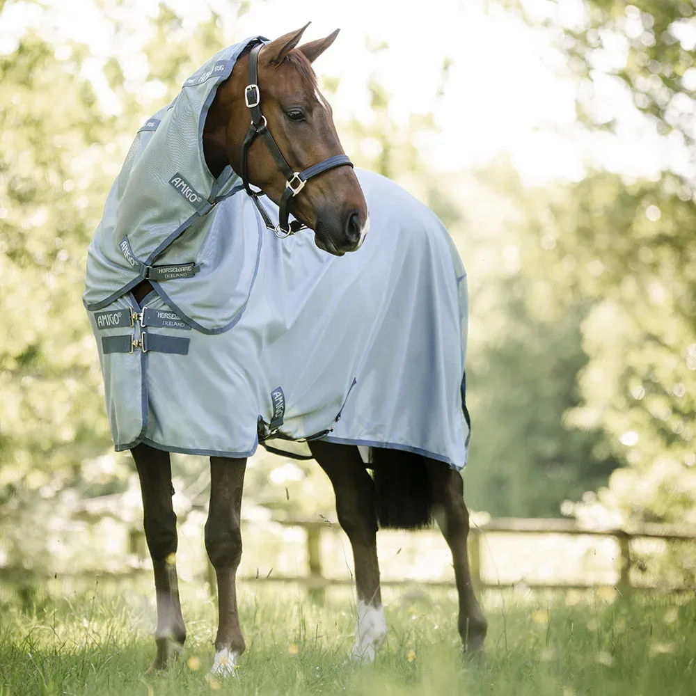 Horseware Ireland Amigo Bug Rug Plus with Removable Neck Cover