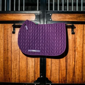 Horseware Ireland Amigo Winterberry Purple English Jumping Saddle Pad