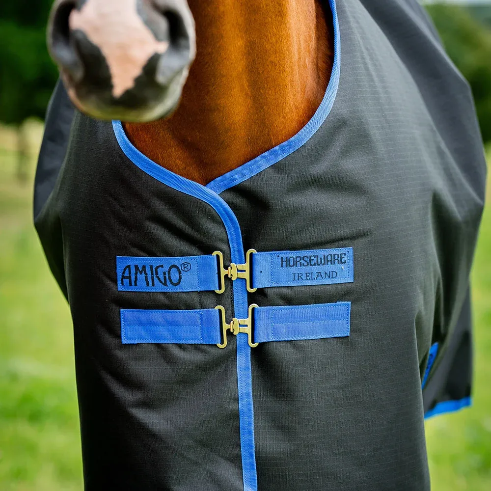 Horseware Ireland Black Amigo Ripstop 900D Plus Turnout 200g - Image 2