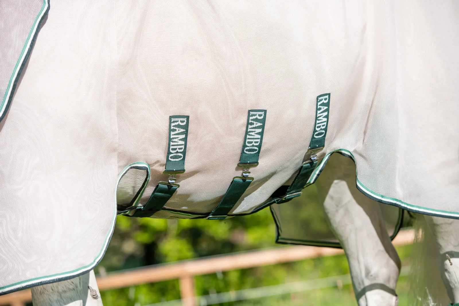 Horseware® Ireland Rambo® Fly Buster™ Fly Sheet with No-Fly Zone™ - Image 2