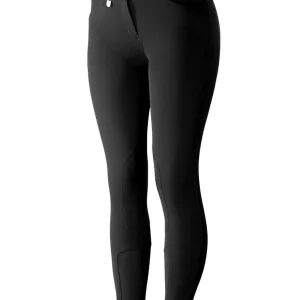 Horze Ladies’ Grand Prix Synthetic Leather Knee-Patch Breech