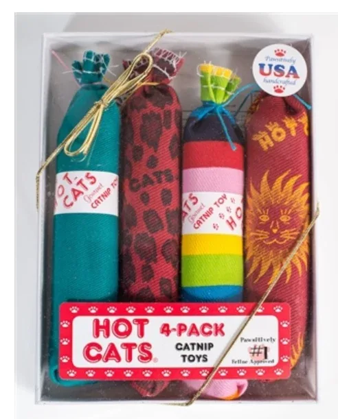 Hot Cats 4-Pack gift box