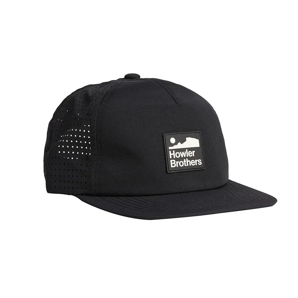 Howler Brothers Men's Aperture Tech Howler Arroyo Black Cap