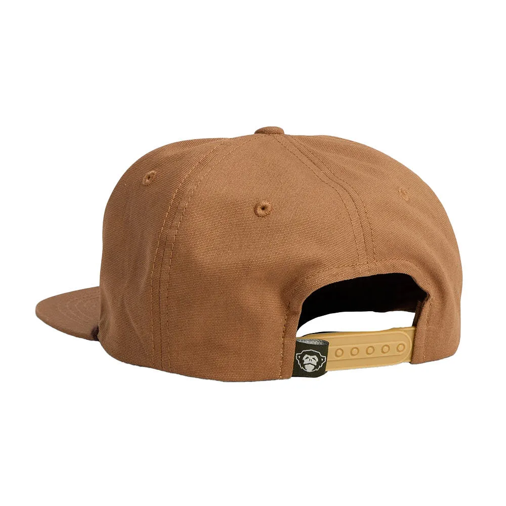 Howler Brothers Men's HB Manufacturing Brown Oxford Cap - Image 2