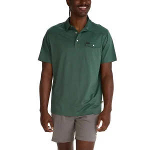 Howler Brothers Men's Ranchero Fern Green Polo