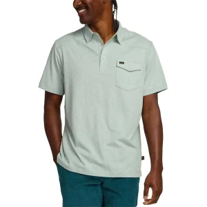 Howler Brothers Men's Ranchero Seafoam Polo