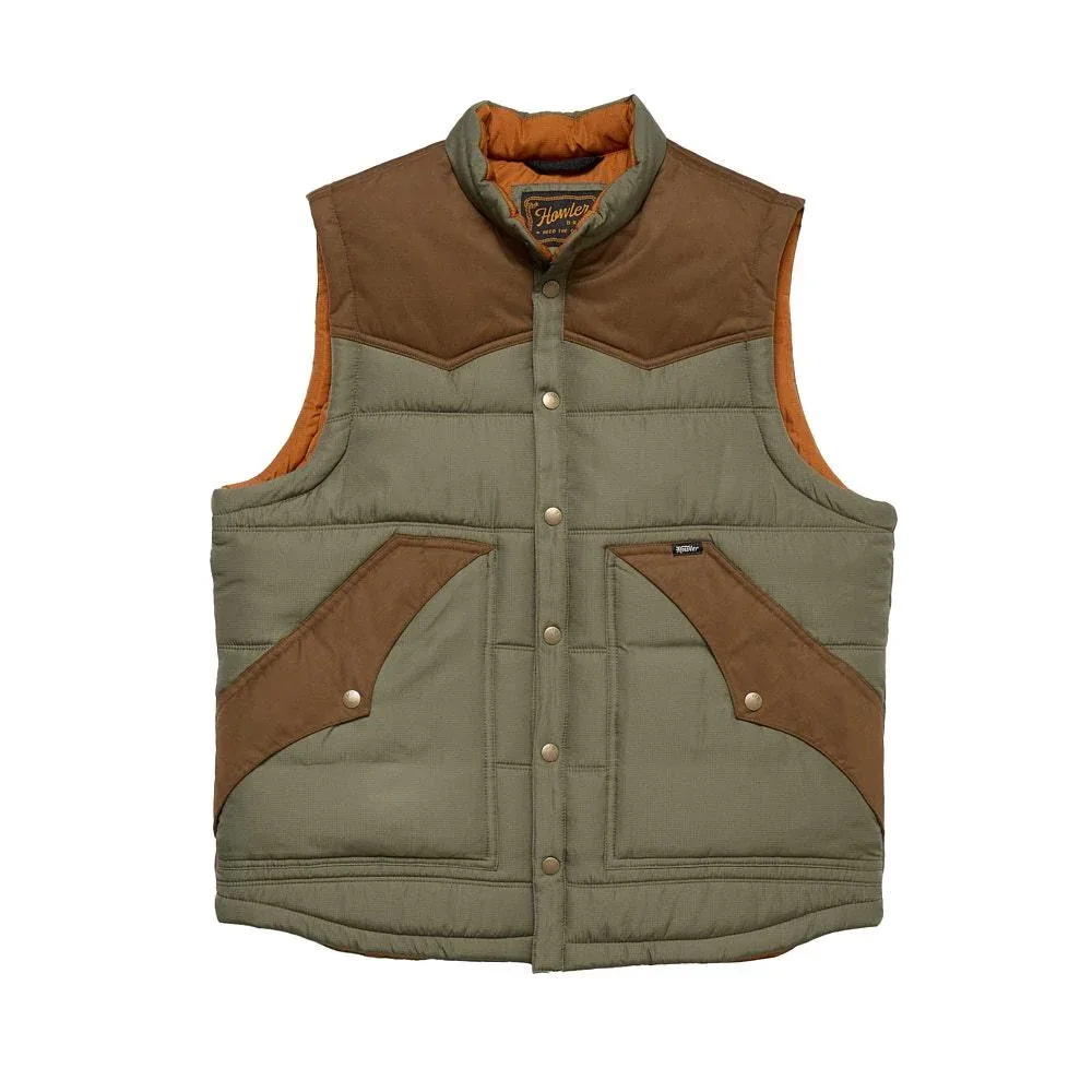 Howler Brothers Men's Rounders Oregano & Cocoa Vest