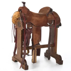 Hr Saddlery Used 16in Hud Roberts Team Roper