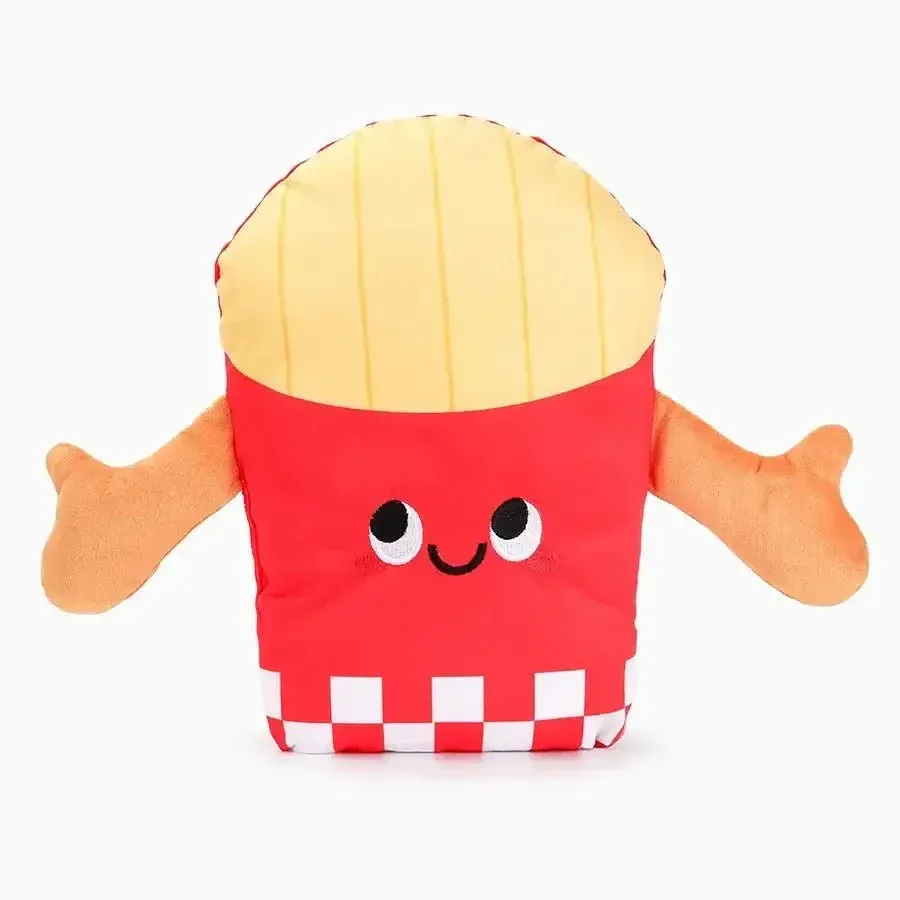Hugsmart Pet Fries Dog Plush Toy - Fun & Squeaky!
