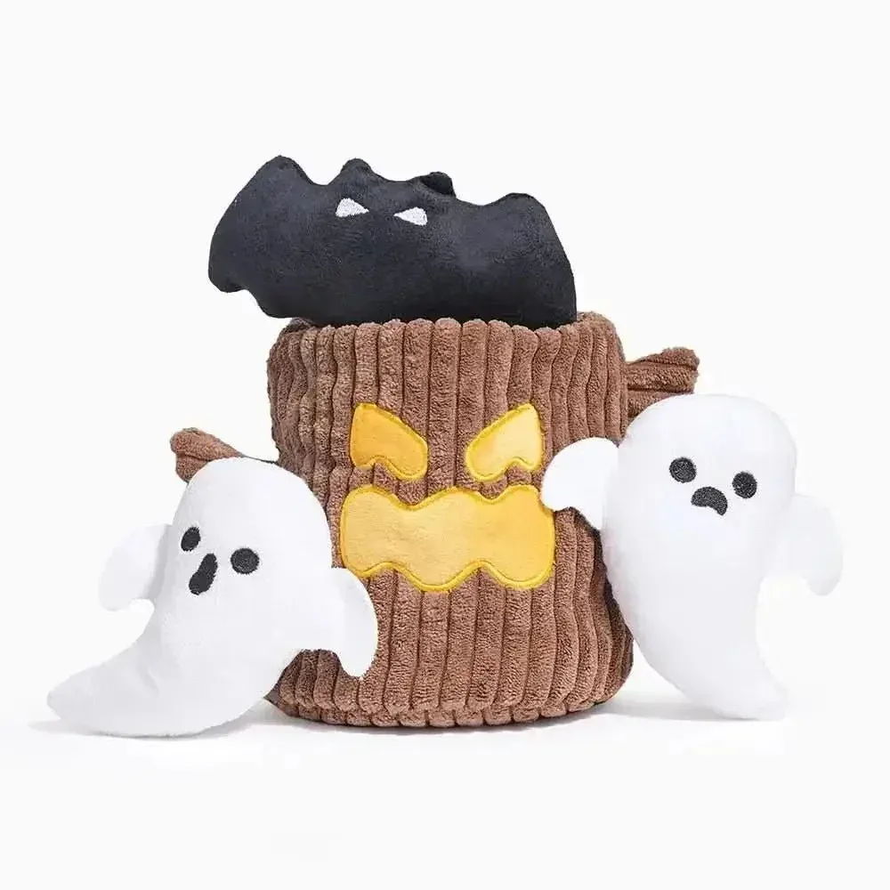 Hugsmart Pet Howloween Night Haunted Tree Interactive Dog Toy
