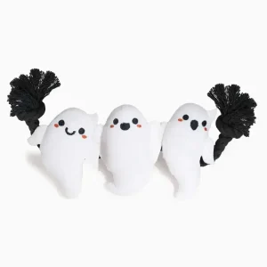 Hugsmart Pet Howloween Night Rope Ghost Dog Rope Toy