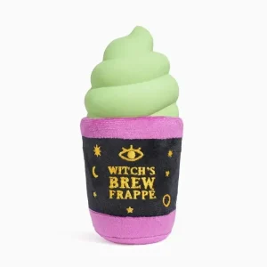 Hugsmart Pet Howloween Night Witch Brew Frappe Halloween Dog Toy