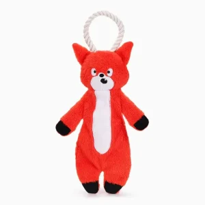 Hugsmart Pet Jumbo Fox Dog Rope Toy - Fun & Durable
