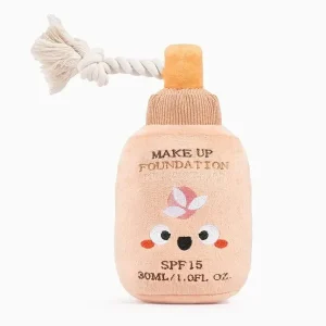 Hugsmart Pet Makeup Plush Dog Toy for Playtime Fun
