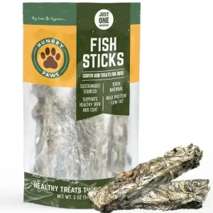Hungry Paws Premium Cod Skin Sticks Dog Chew Treats