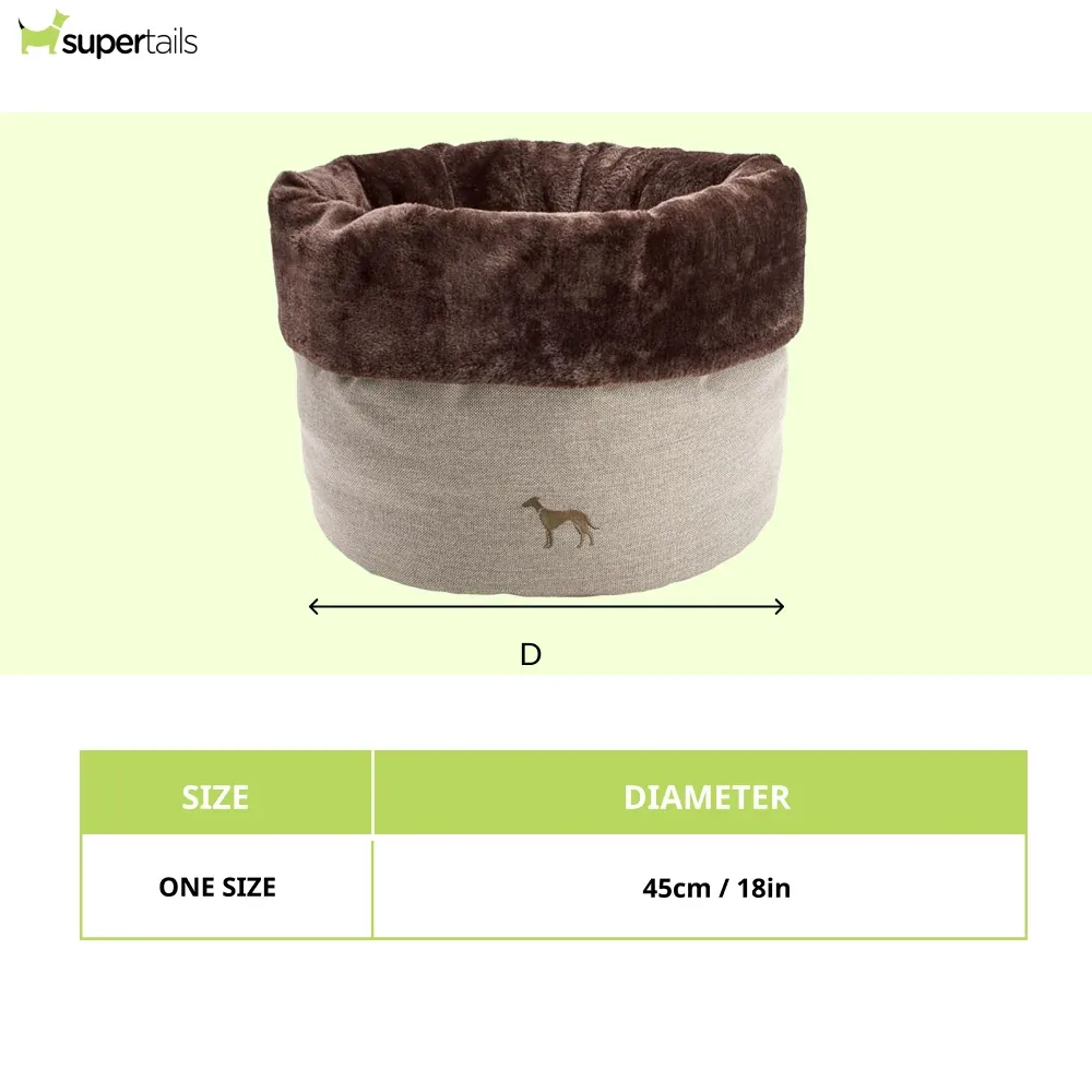 Hunter Livingston Bed for Dogs and Cats (Tan) - Image 2