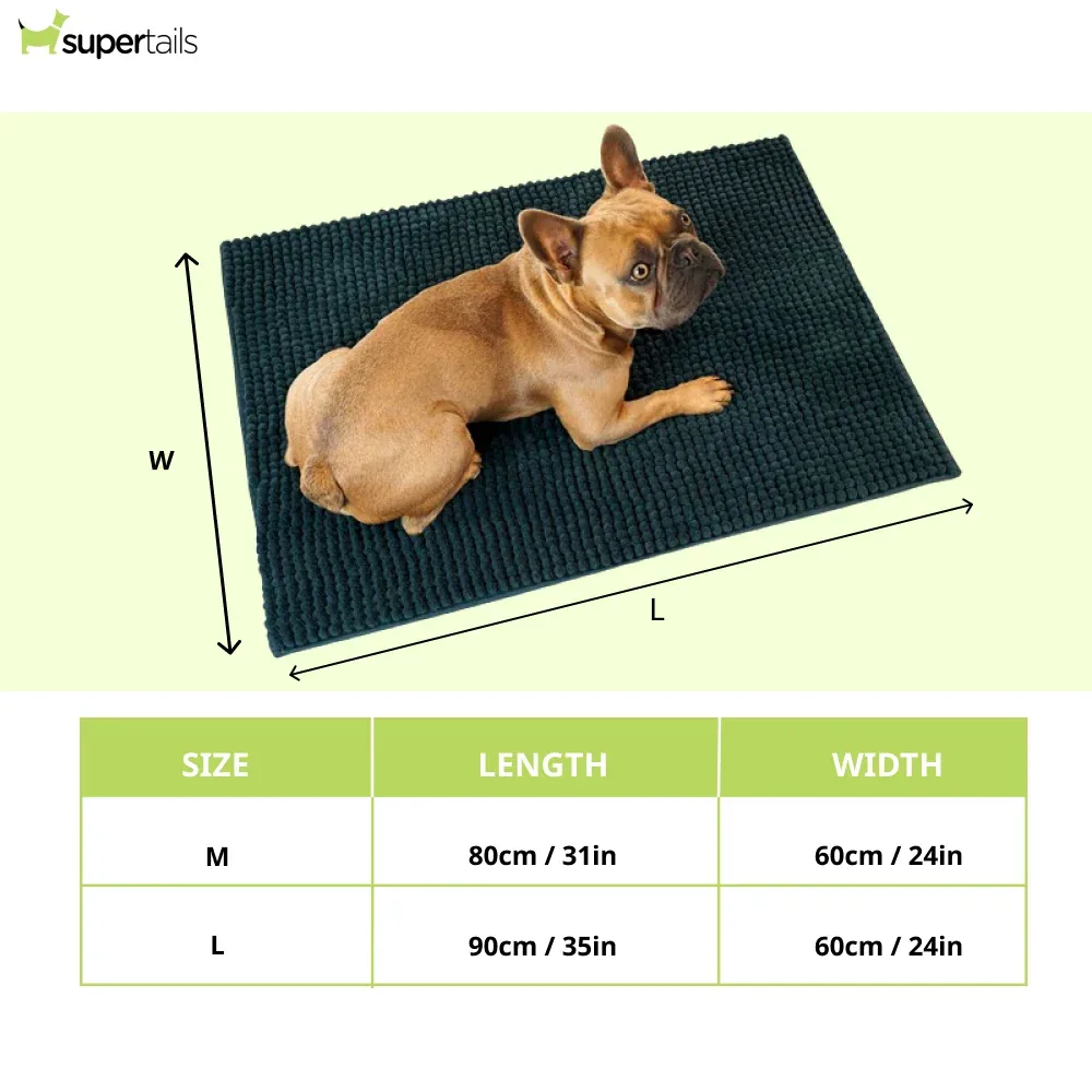 Hunter Waterloo Brush Mat for Dogs (Anthracite) - Image 2