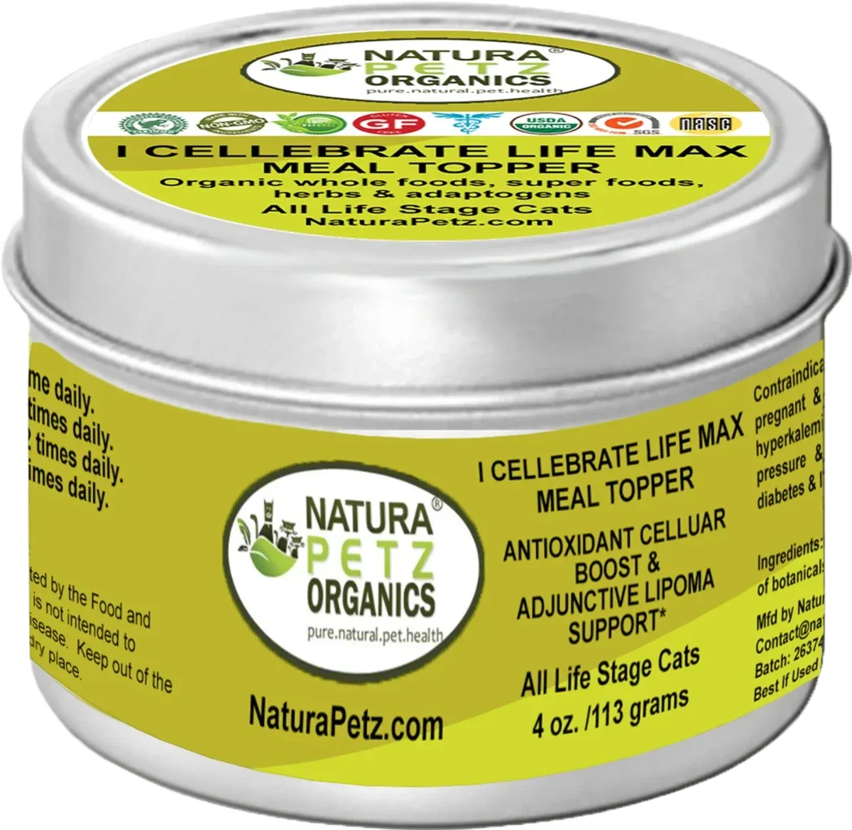 I Cellebrate Life Max Meal Topper- Antioxidant Cellular Boost + Adjunctive Lipoma Support* - Image 2