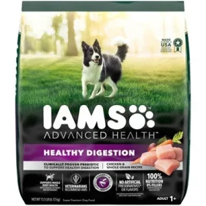Iams Advanced Chicken with Whole Grains and Probiotics Dry Dog Food - 36 lb Bag