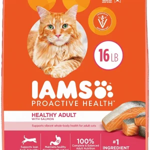 Iams ProActive Health Adult Salmon & Tuna Dry Cat Food - 16 lb Bag