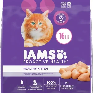 Iams ProActive Health Healthy Kitten Dry Cat Food - 16 lb Bag