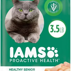 Iams ProActive Health Healthy Senior Dry Cat Food - 3.5 lb Bag