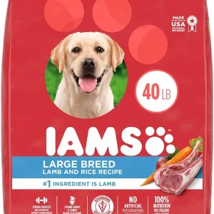 Iams ProActive Health Large Breed Lamb & Rice Adult Dry Dog Food - 40 lb Bag