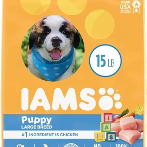 Iams ProActive Health Large Breed Puppy Premium Dry Dog Food - 15 lb Bag