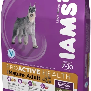 Iams ProActive Health Mature Adult and Senior Real Chicken Dry Dog Food - 15 lb Bag