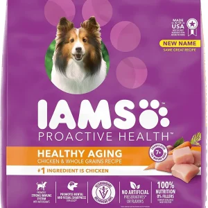 Iams ProActive Health Mature Adult and Senior Real Chicken Dry Dog Food - 29.1 lb Bag